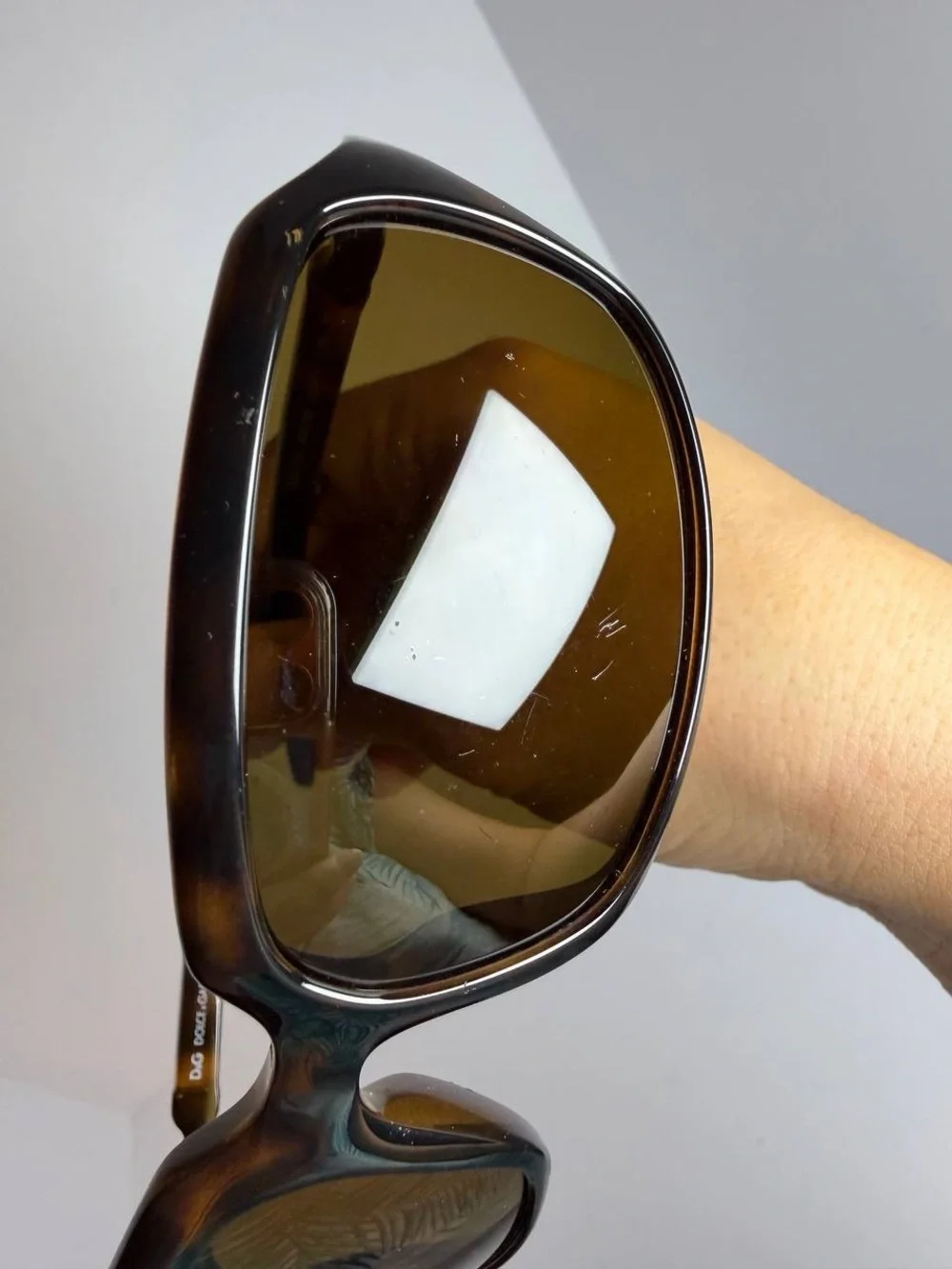 Dolce&Gabbana Sunglasses Women's Brown Tortoiseshell Frame